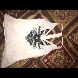 Bebe embellished blouse